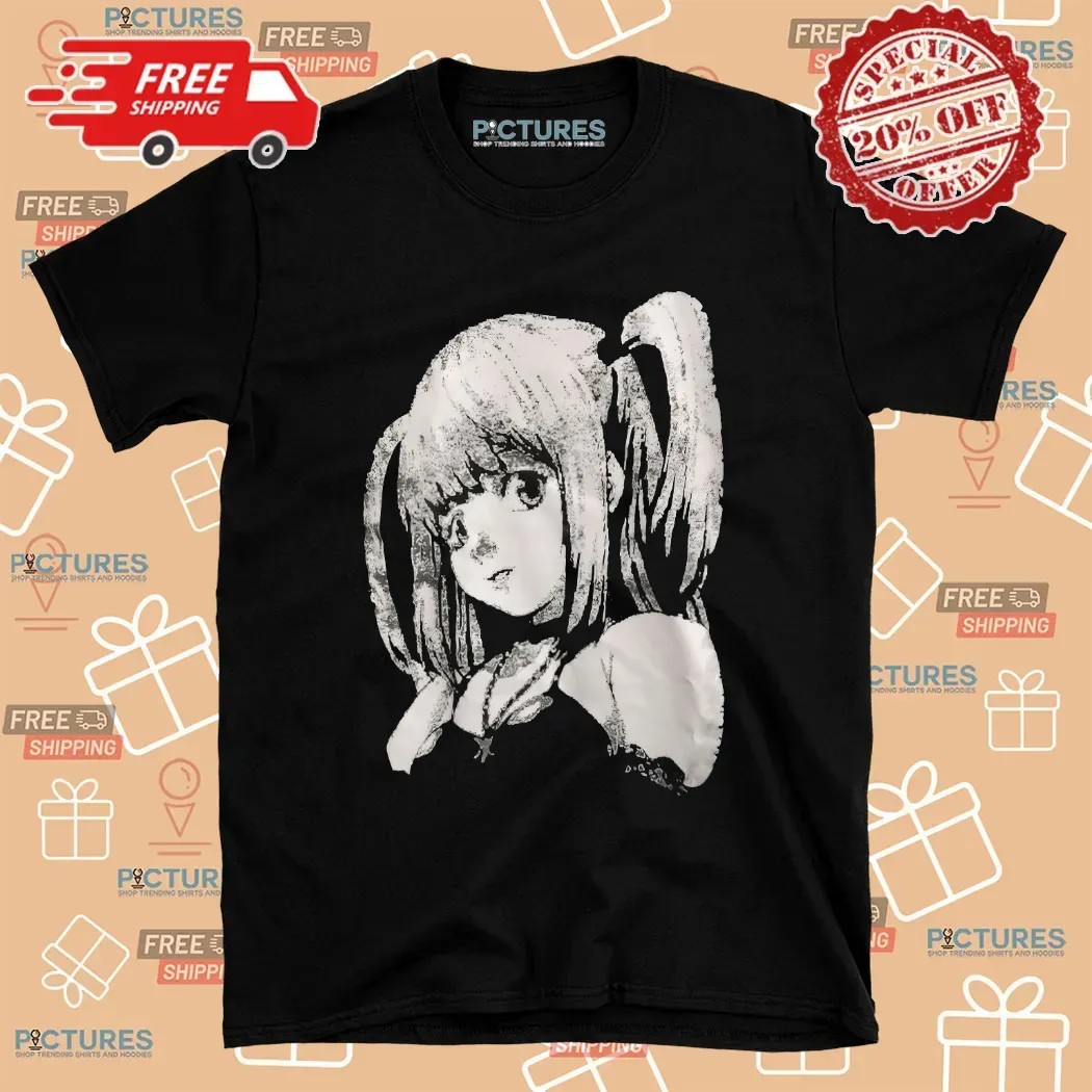 Lucy Heartfilia The Fairy Tail Manga Black And White T Shirt