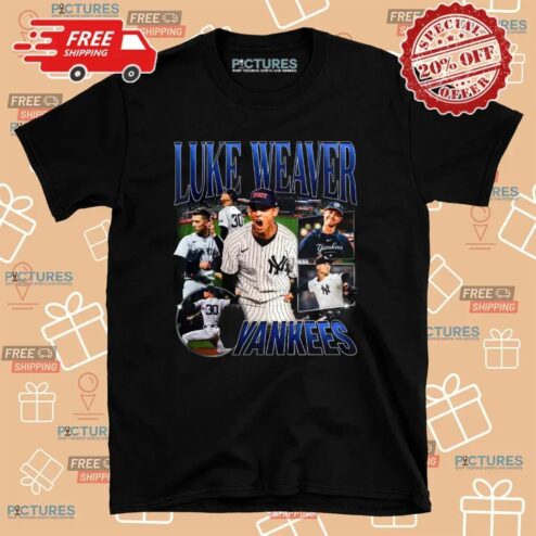 Luke Weaver New York Yankees Baseball Vintage Bootleg T Shirt