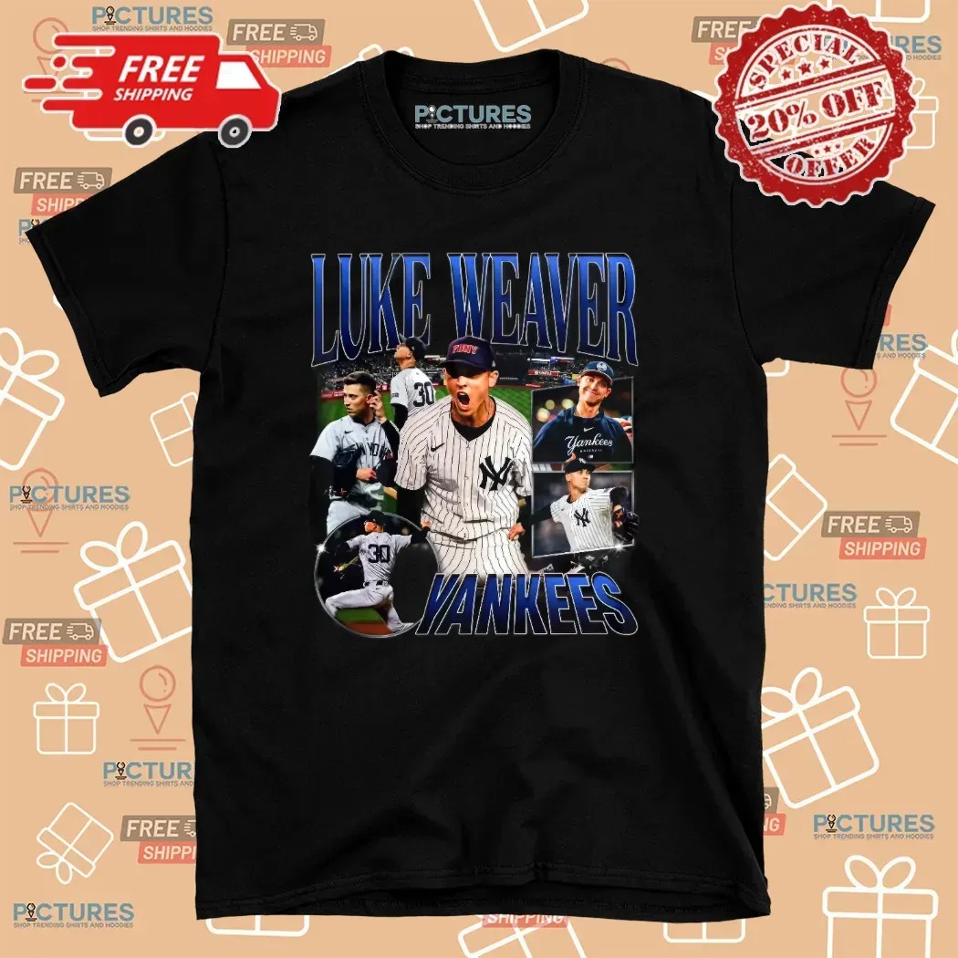Luke Weaver New York Yankees Baseball Vintage Bootleg T Shirt