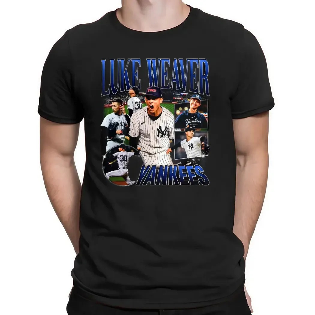 Luke Weaver New York Yankees Baseball Vintage Bootleg T Shirt