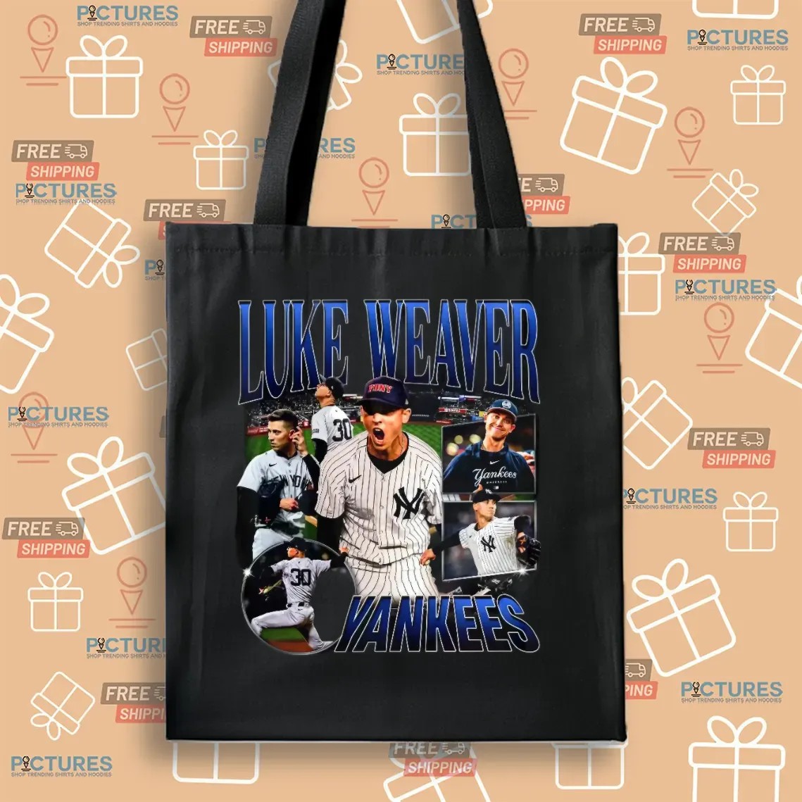 Luke Weaver New York Yankees Baseball Vintage Bootleg T Shirt