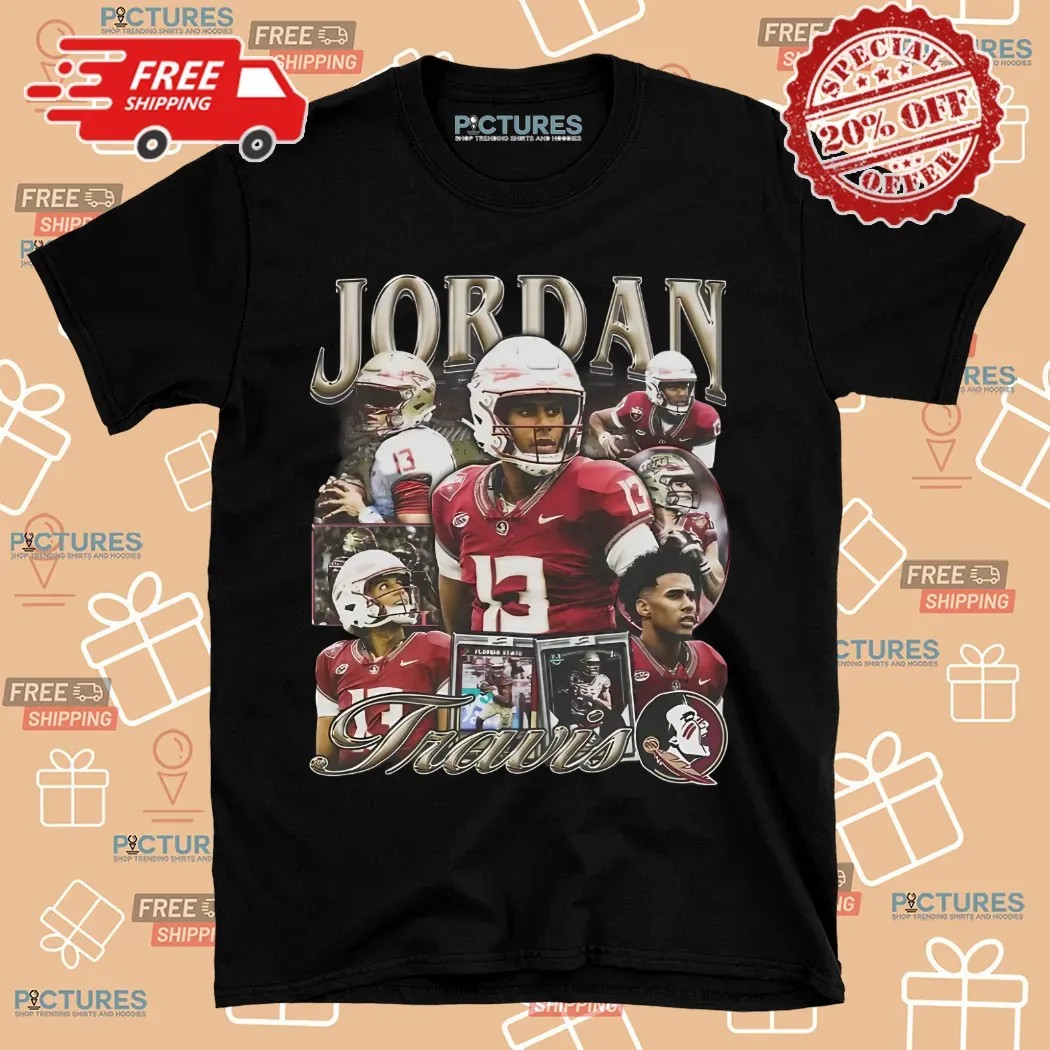 Maddox Wearing Jordan Travis Vintage Bootleg Shirt
