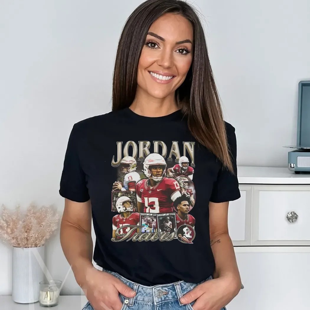 Maddox Wearing Jordan Travis Vintage Bootleg Shirt