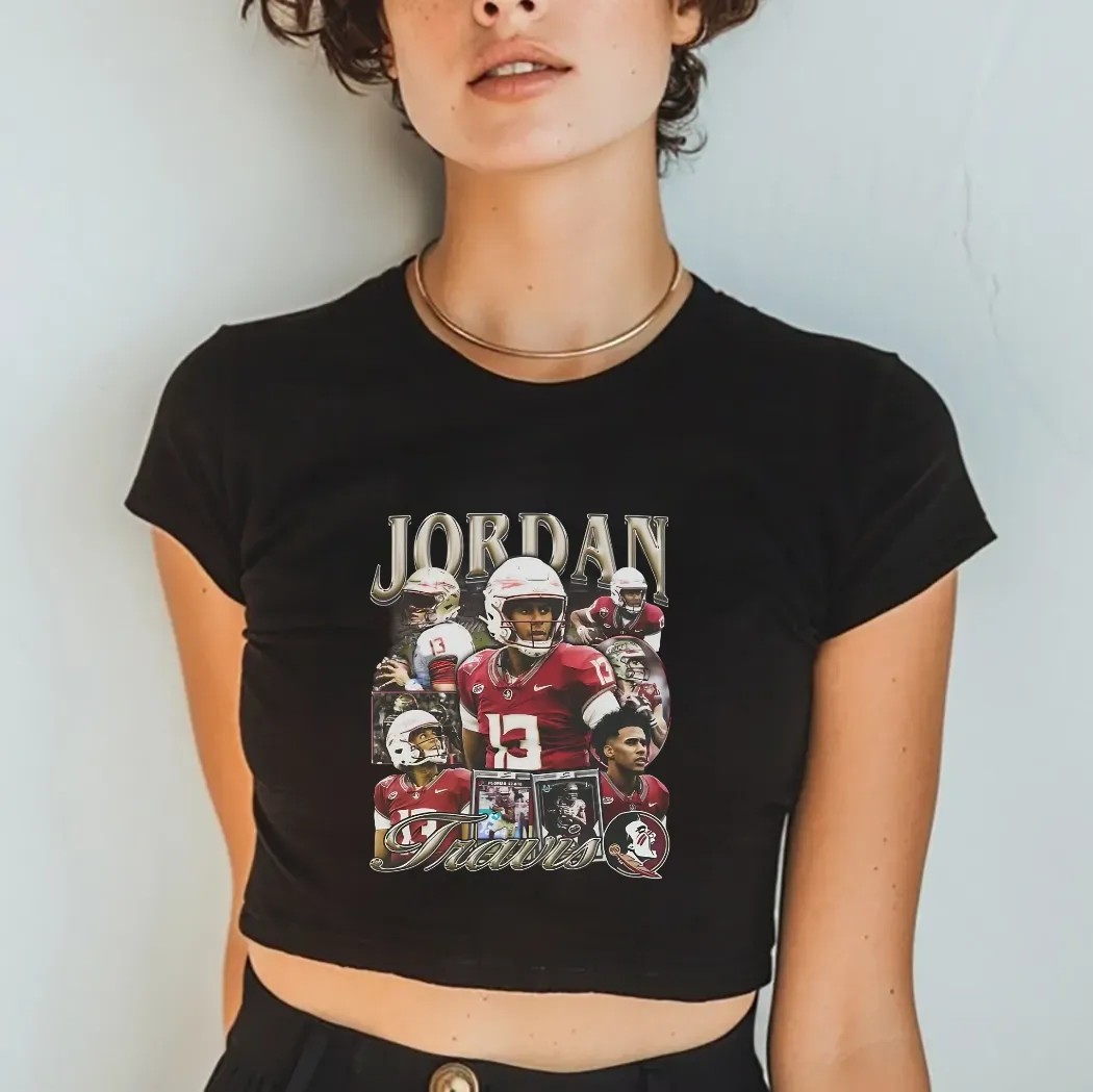 Maddox Wearing Jordan Travis Vintage Bootleg Shirt