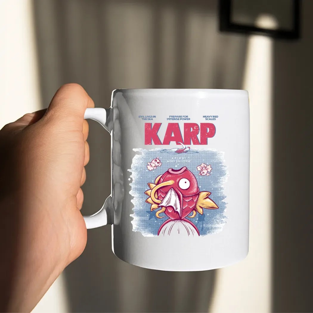 Magikarp Pokémon Karp A Film By Nerd Universe Style Jaws T Shirt