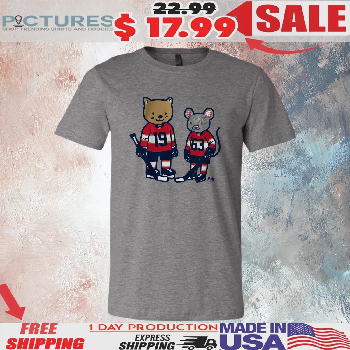 Matthew Tkachuk Brad Marchand Florida Panthers Cat And Rat T Shirt