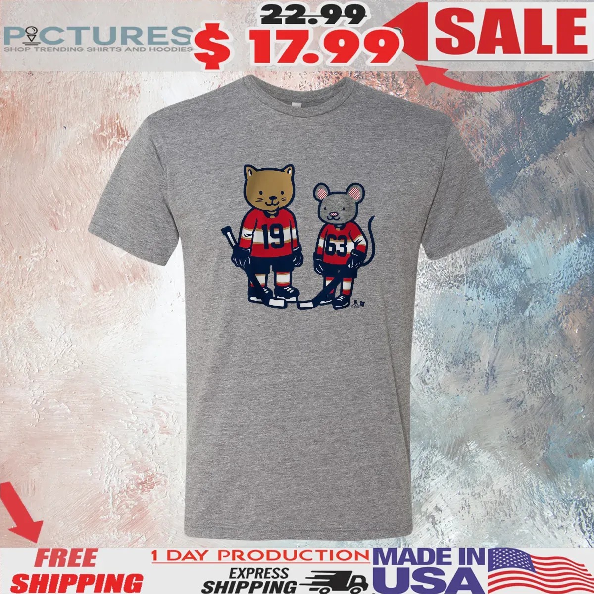 Matthew Tkachuk Brad Marchand Florida Panthers Cat And Rat T Shirt