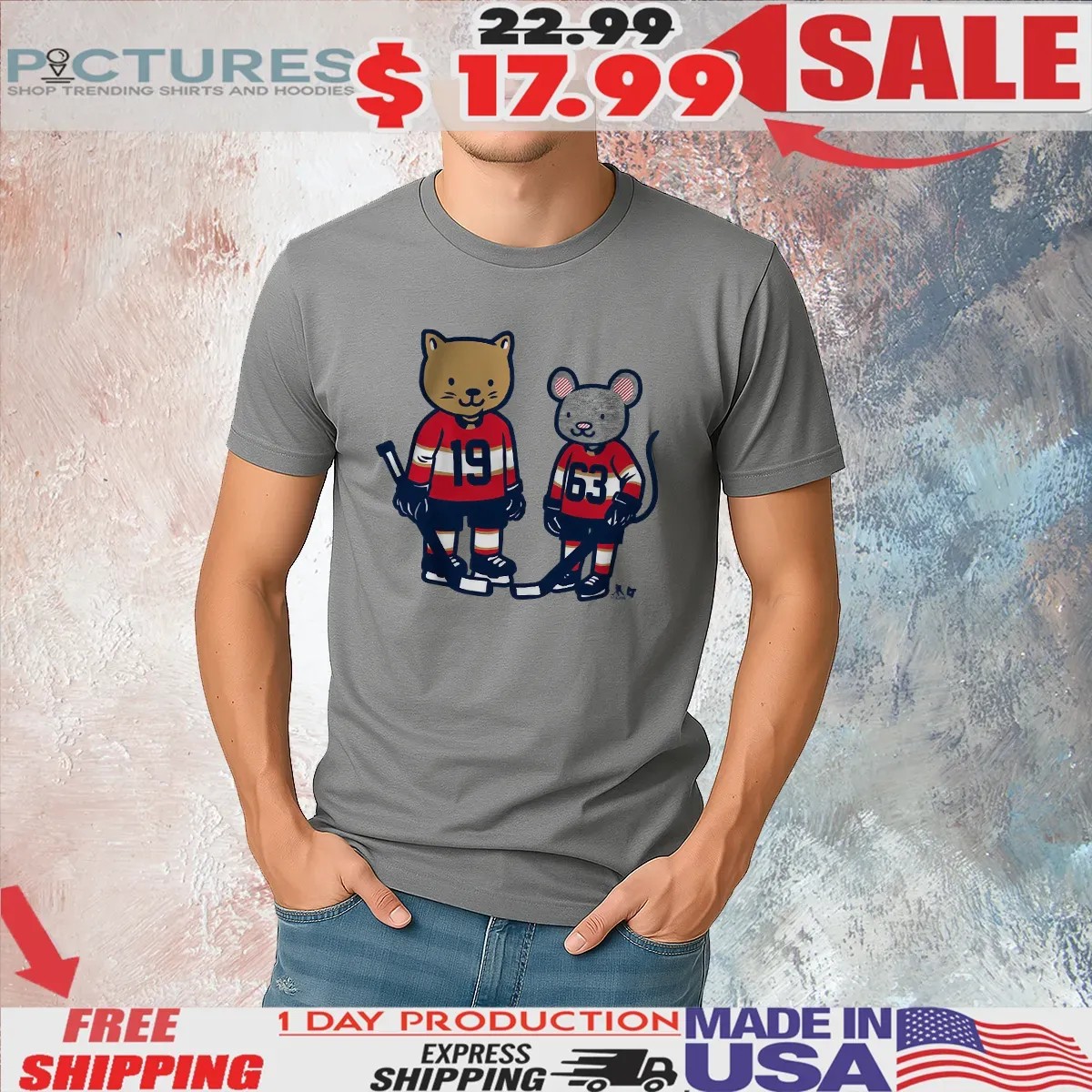 Matthew Tkachuk Brad Marchand Florida Panthers Cat And Rat T Shirt