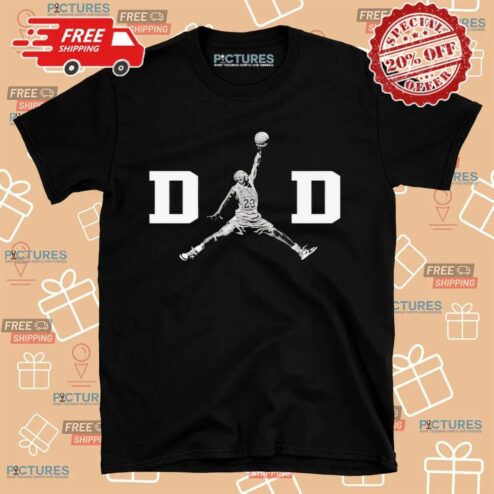 Michael Jordan Chicago Bulls Dad Father Day T Shirt