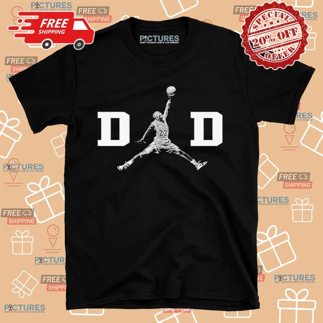 Michael Jordan Chicago Bulls Dad Father Day T Shirt