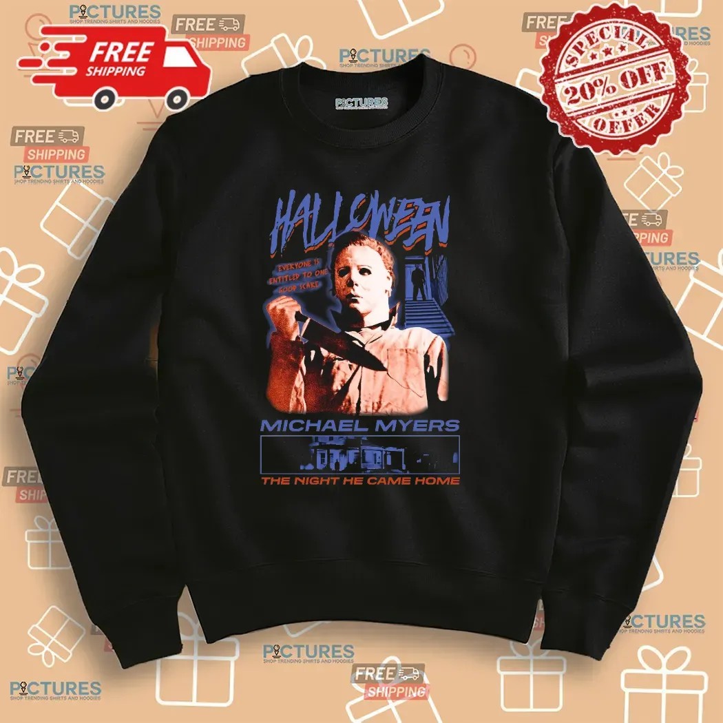 Michael Myers Halloween The Night He Came From Horror Movie T Shirt