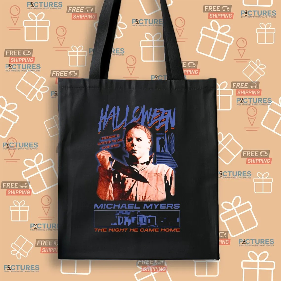Michael Myers Halloween The Night He Came From Horror Movie T Shirt
