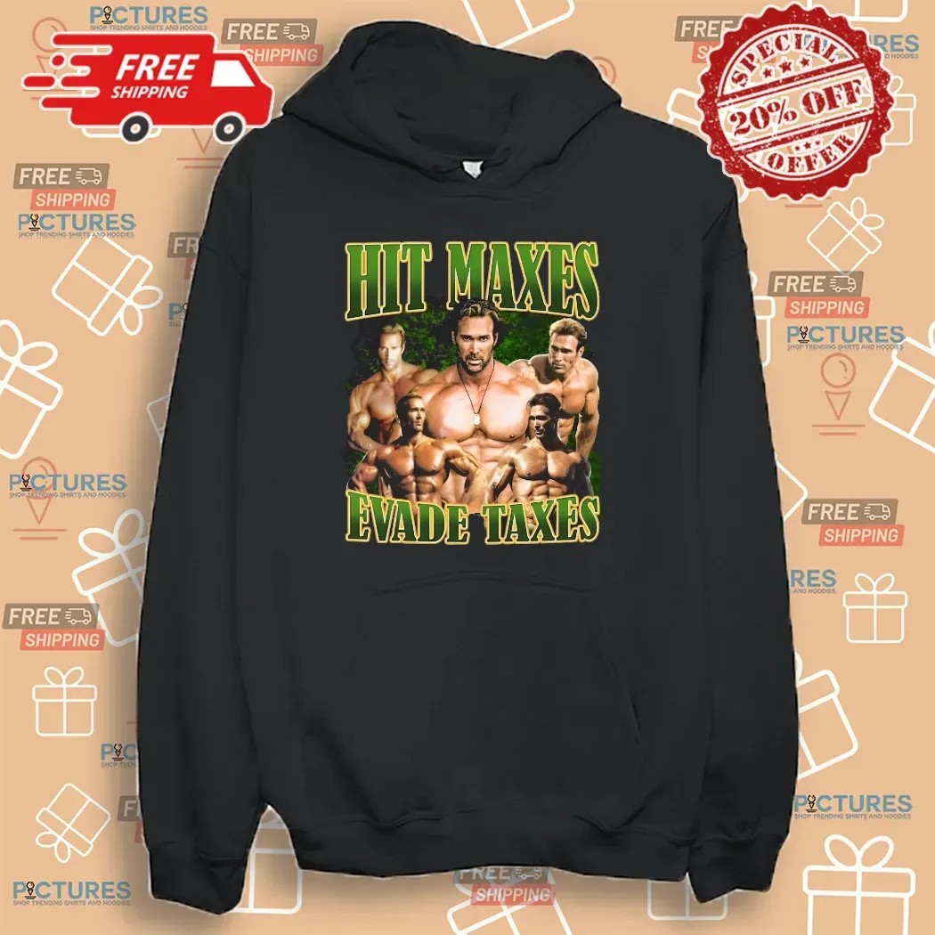 Mike O’hearn Hit Maxes Evade Taxes Vintage Bootleg T Shirt