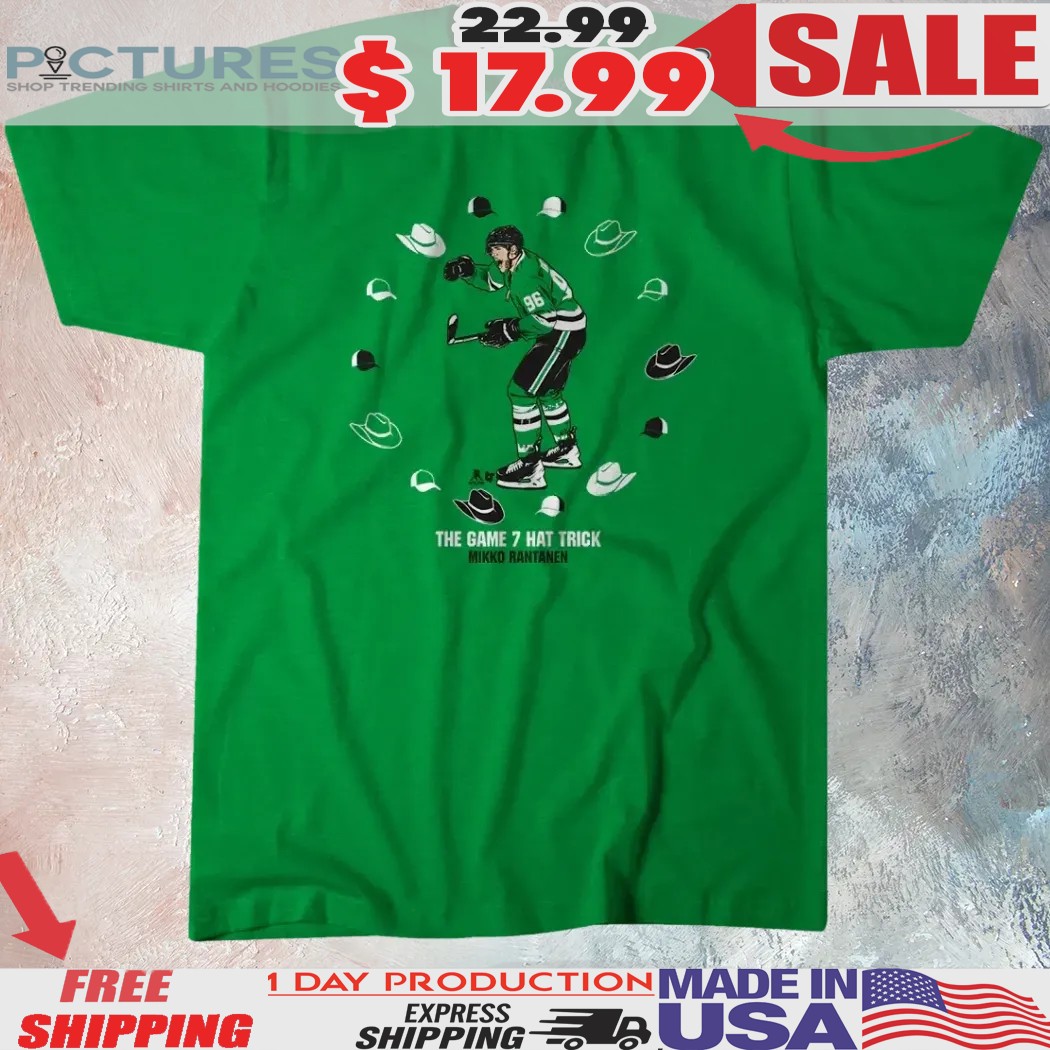 Mikko Rantanen The Game Seven Hat Trick Shirt Mikko Rantanen The Game Seven Hat Trick Shirt