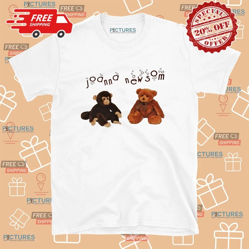 Monkey And Bear Joanna Newsom T Shirt