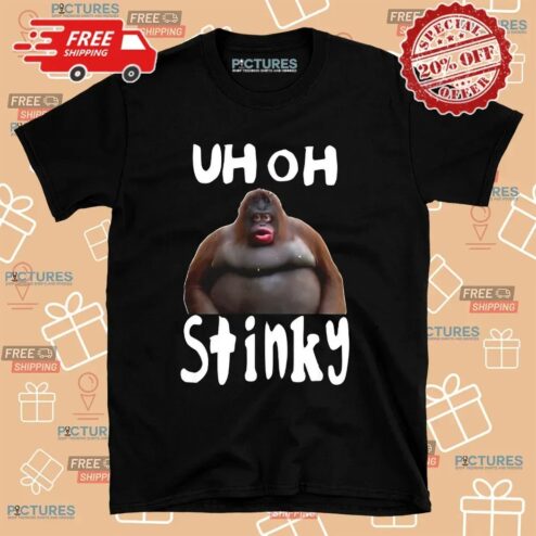 Monkey Uh Oh Stinky Meme T Shirt