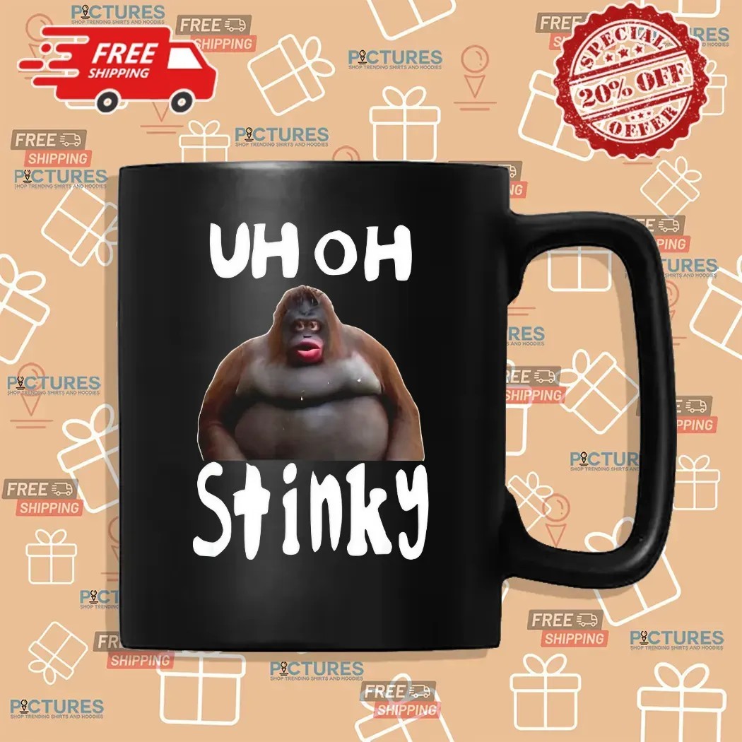 Monkey Uh Oh Stinky Meme T Shirt Monkey Uh Oh Stinky Meme T Shirt