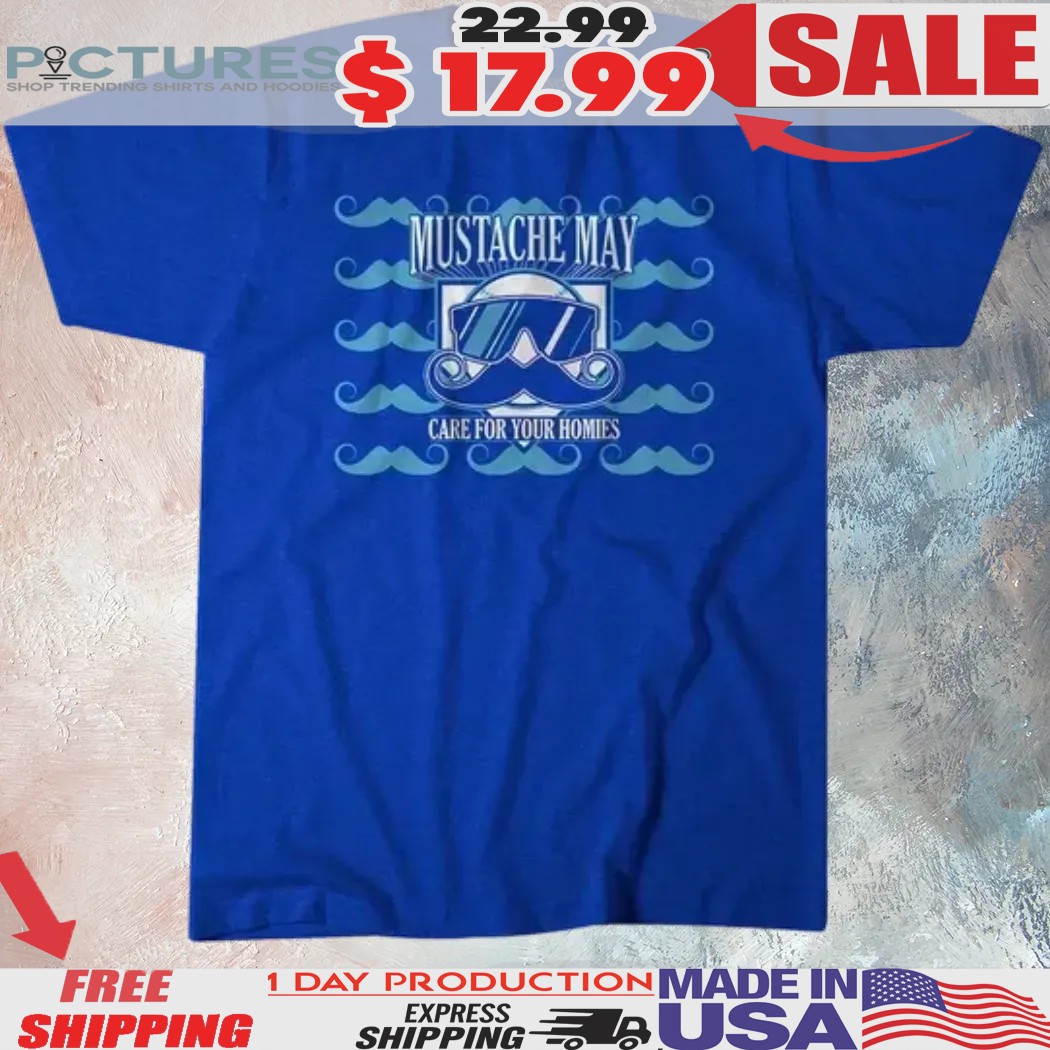 Mustache May 2025 Care For Your Homies Kansas City Shirt