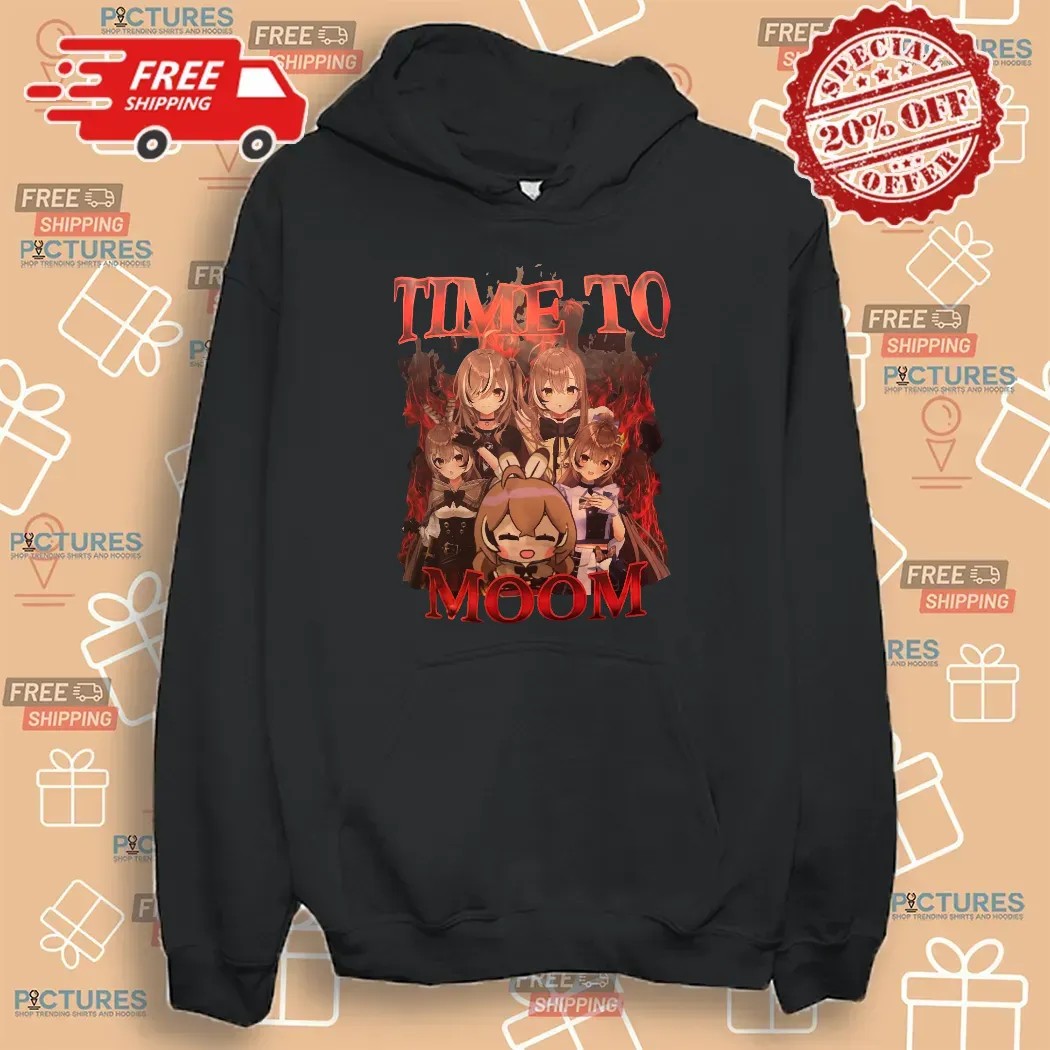 Nanashi Mumei Hololive Time To Moom Vintage Bootleg T Shirt Nanashi Mumei Hololive Time To Moom Vintage Bootleg T Shirt