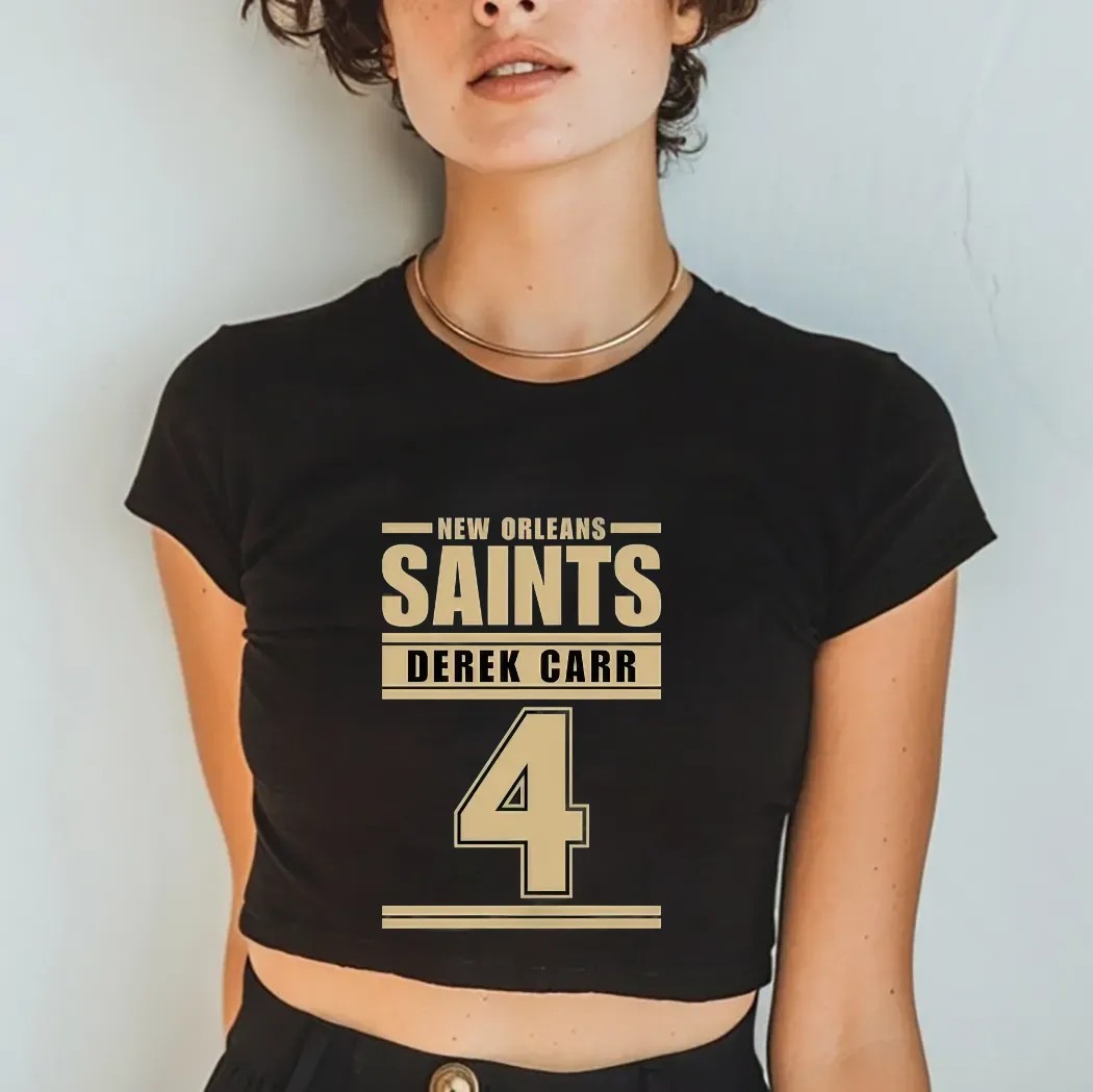 New Orleans Saints Derek Carr 4 Football Players Shirt New Orleans Saints Derek Carr 4 Football Players Shirt