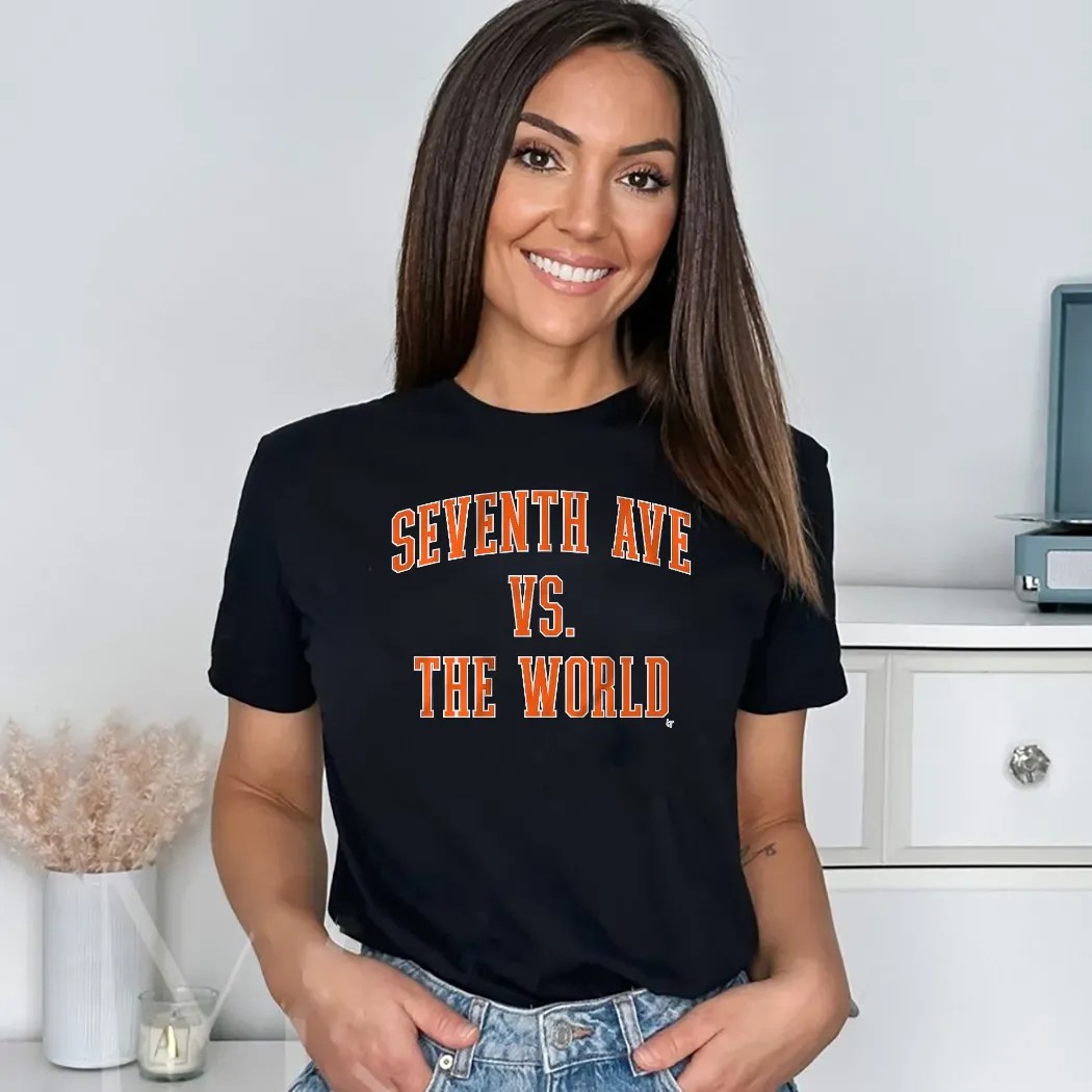 New York Basketball Seventh Ave vs. the World T Shirt