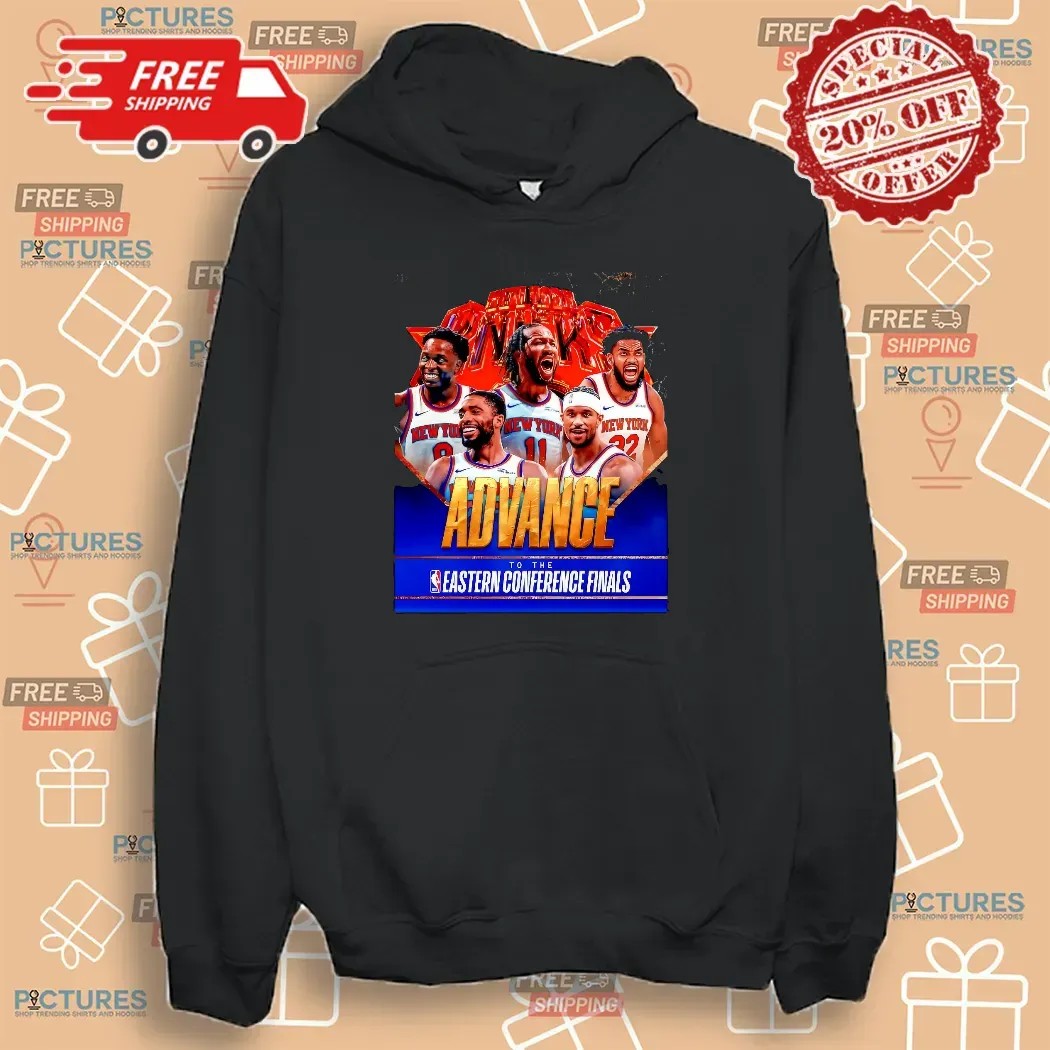 New York Knicks Advance To The Eastern Conference Finals 2025 T Shirt