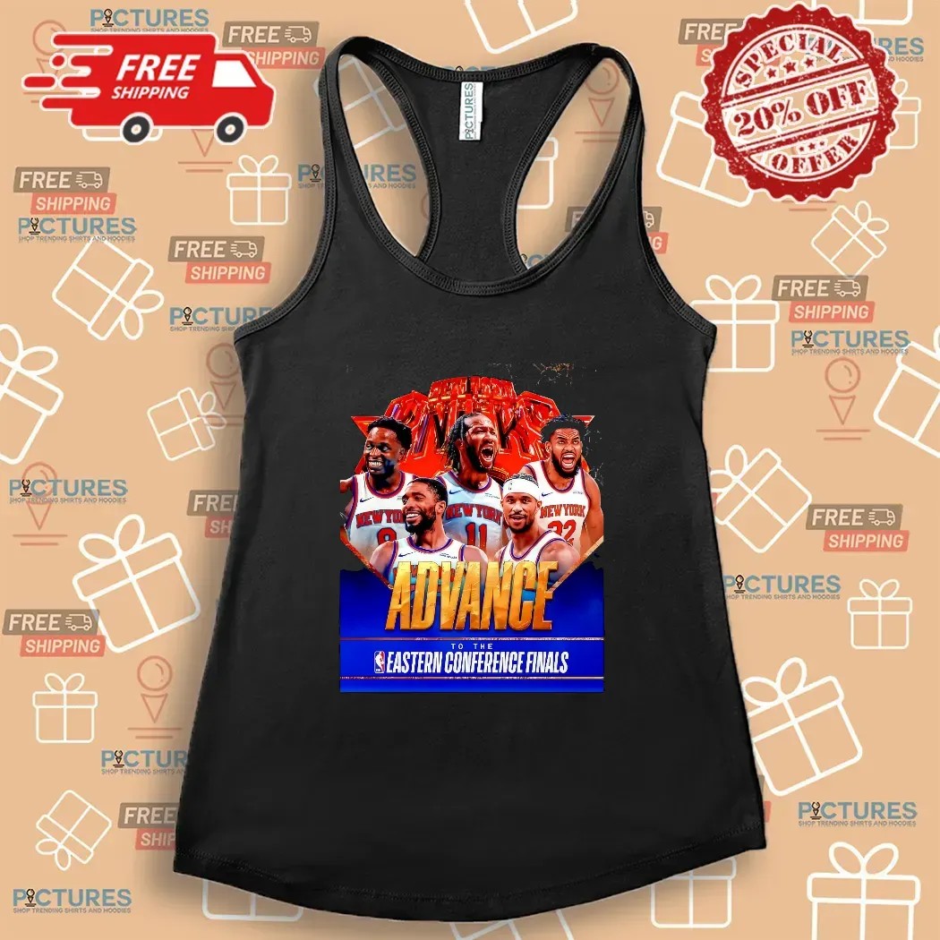 New York Knicks Advance To The Eastern Conference Finals 2025 T Shirt
