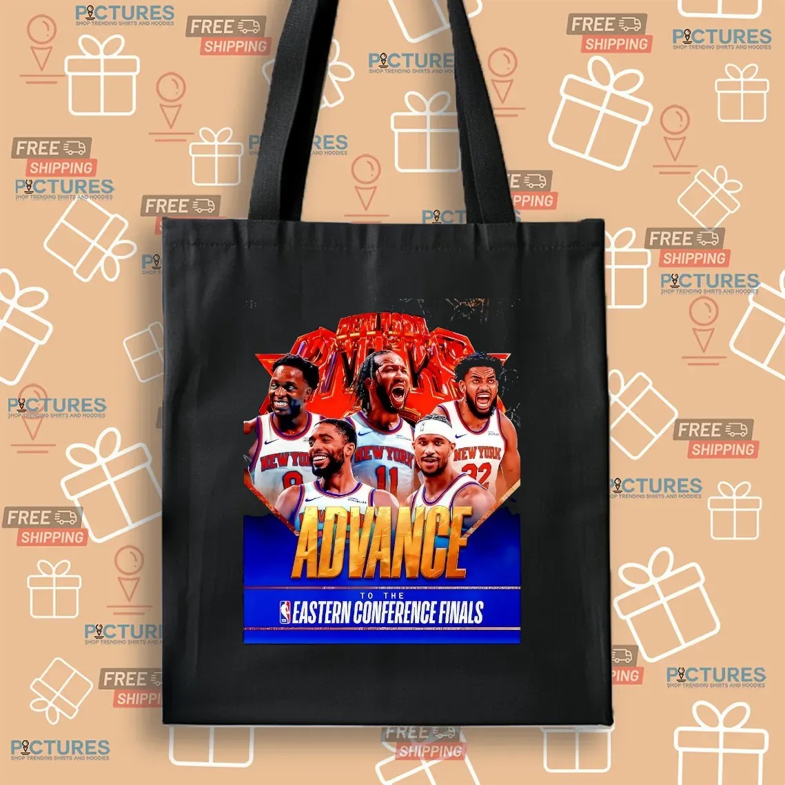 New York Knicks Advance To The Eastern Conference Finals 2025 T Shirt
