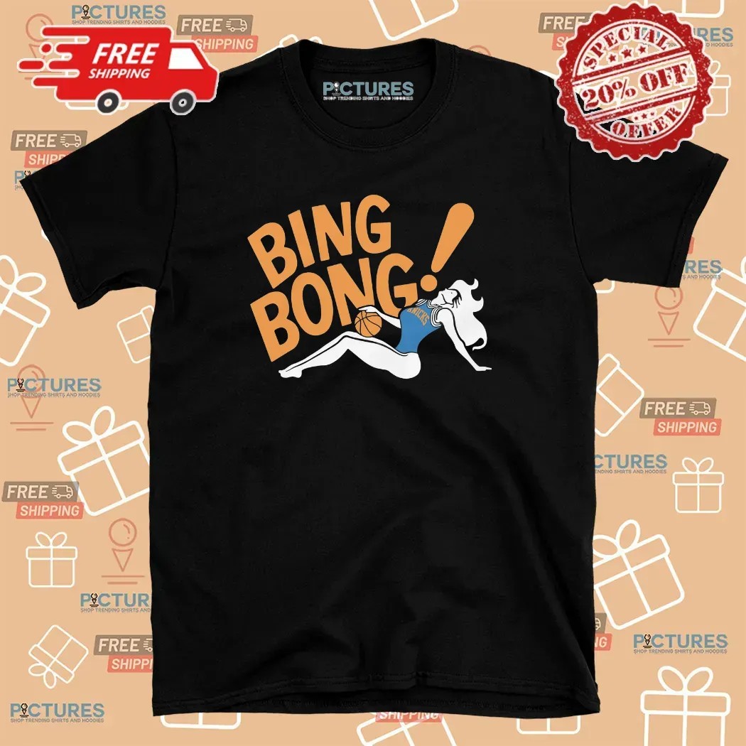 New York Knicks Basketball Bada Bing Bong Sexy Girl T Shirt