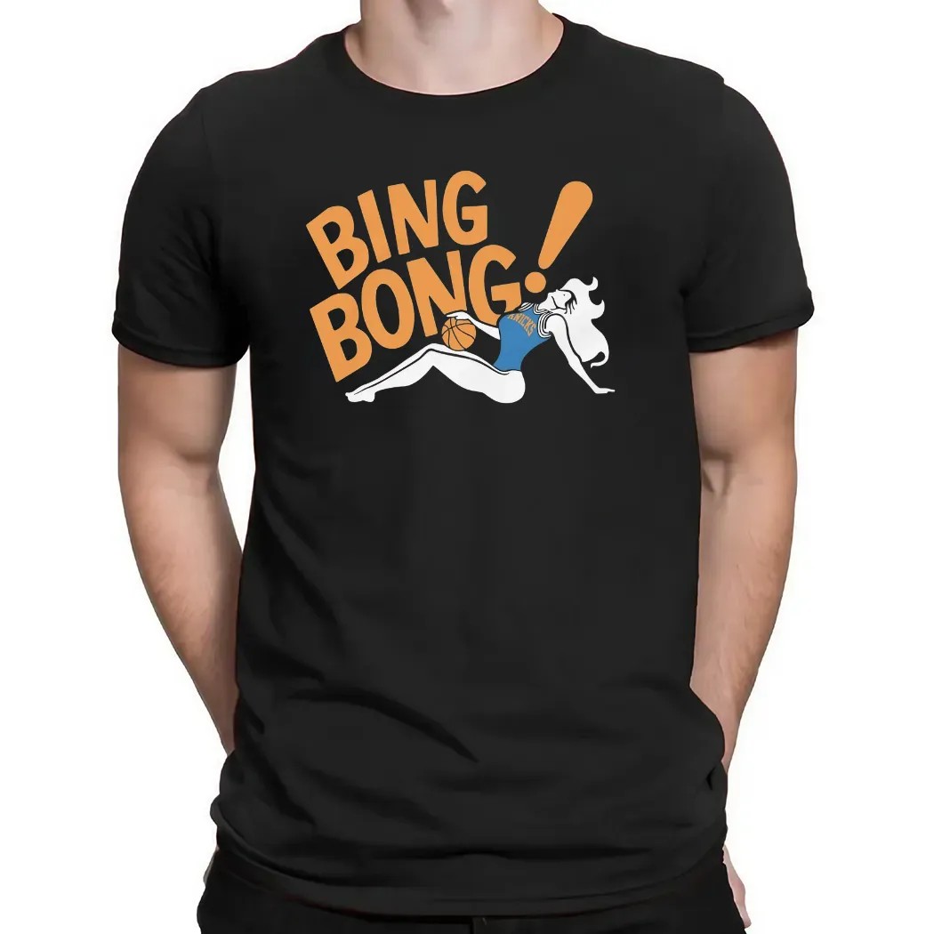 New York Knicks Basketball Bada Bing Bong Sexy Girl T Shirt