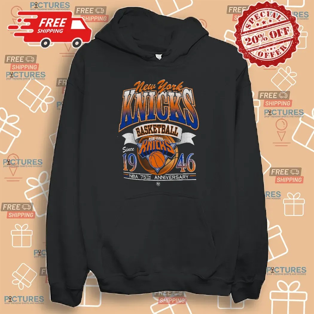 New York Knicks Basketball Since 1946 NBA 75th Anniversary City Edition T Shirt