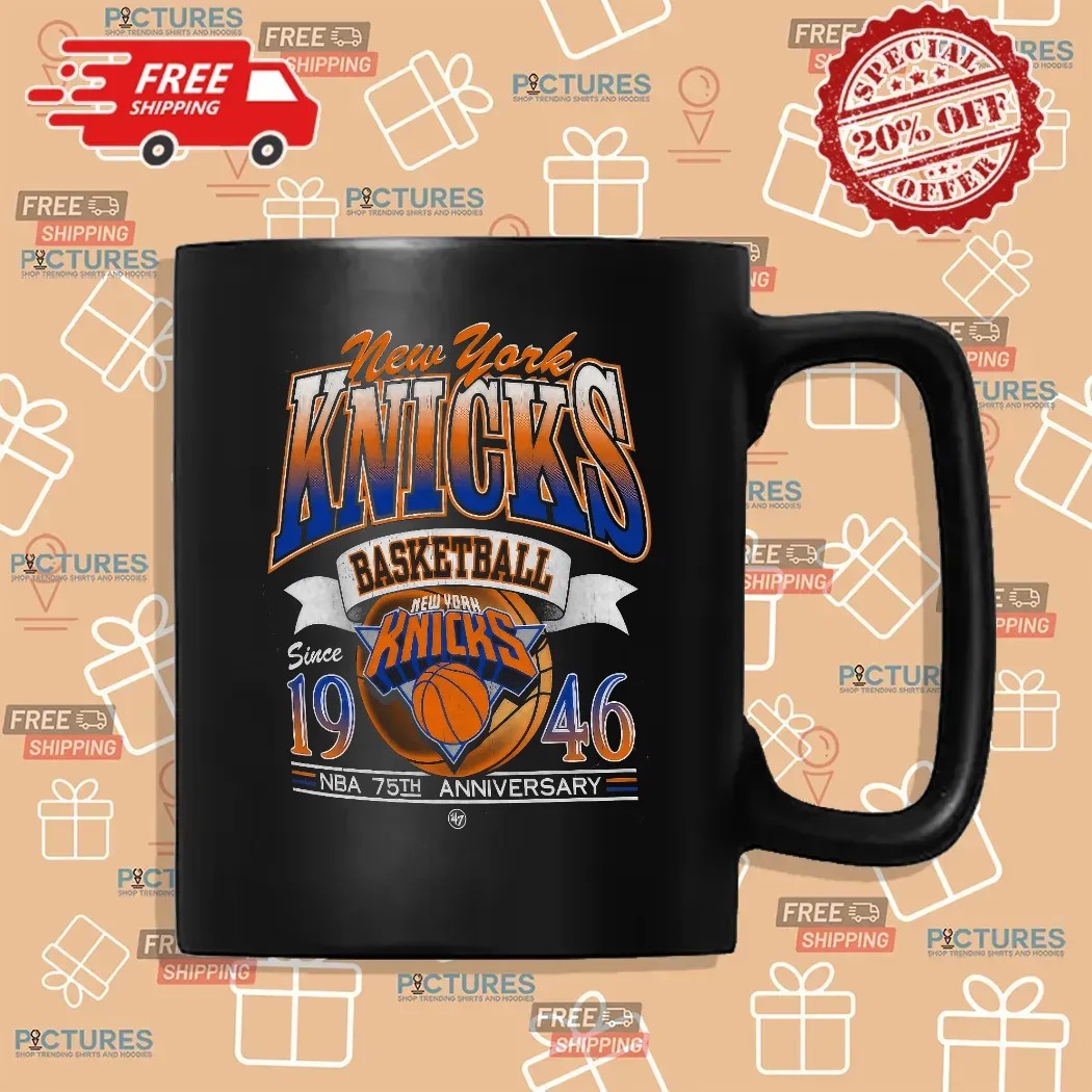 New York Knicks Basketball Since 1946 NBA 75th Anniversary City Edition T Shirt