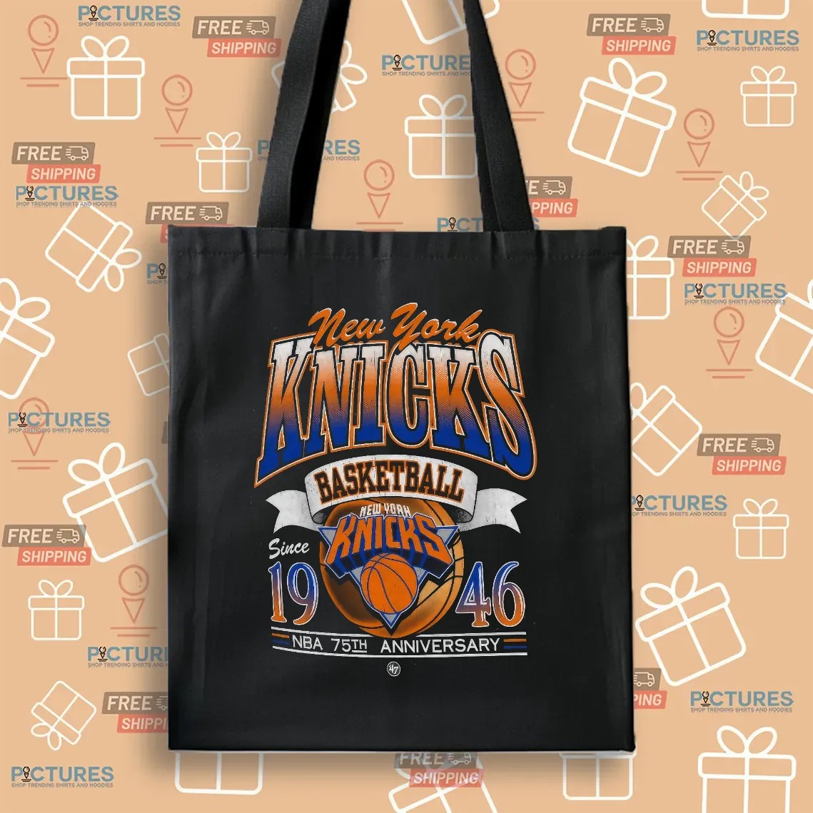New York Knicks Basketball Since 1946 NBA 75th Anniversary City Edition T Shirt