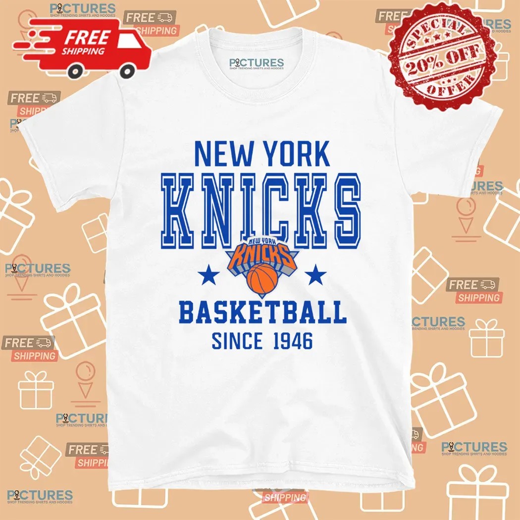 New York Knicks Basketball Since 1946 Sportiqe Unisex Duke T Shirt