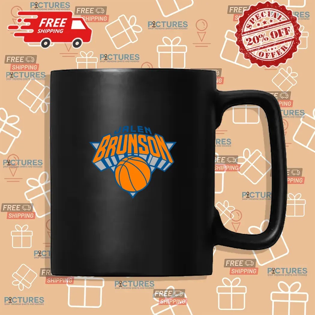New York Knicks Basketball Star Jalen Brunson Logo Fans T Shirt