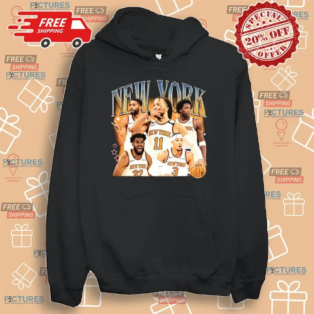 New York Knicks Basketball Team Graphic Vintage Bootleg T Shirt