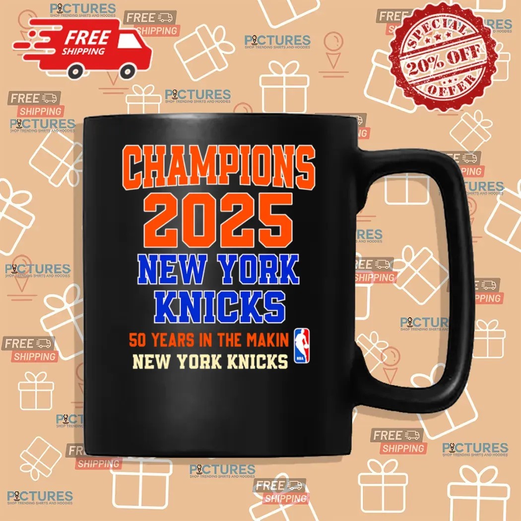 New York Knicks Champions 2025 50 Years In The Making T Shirt