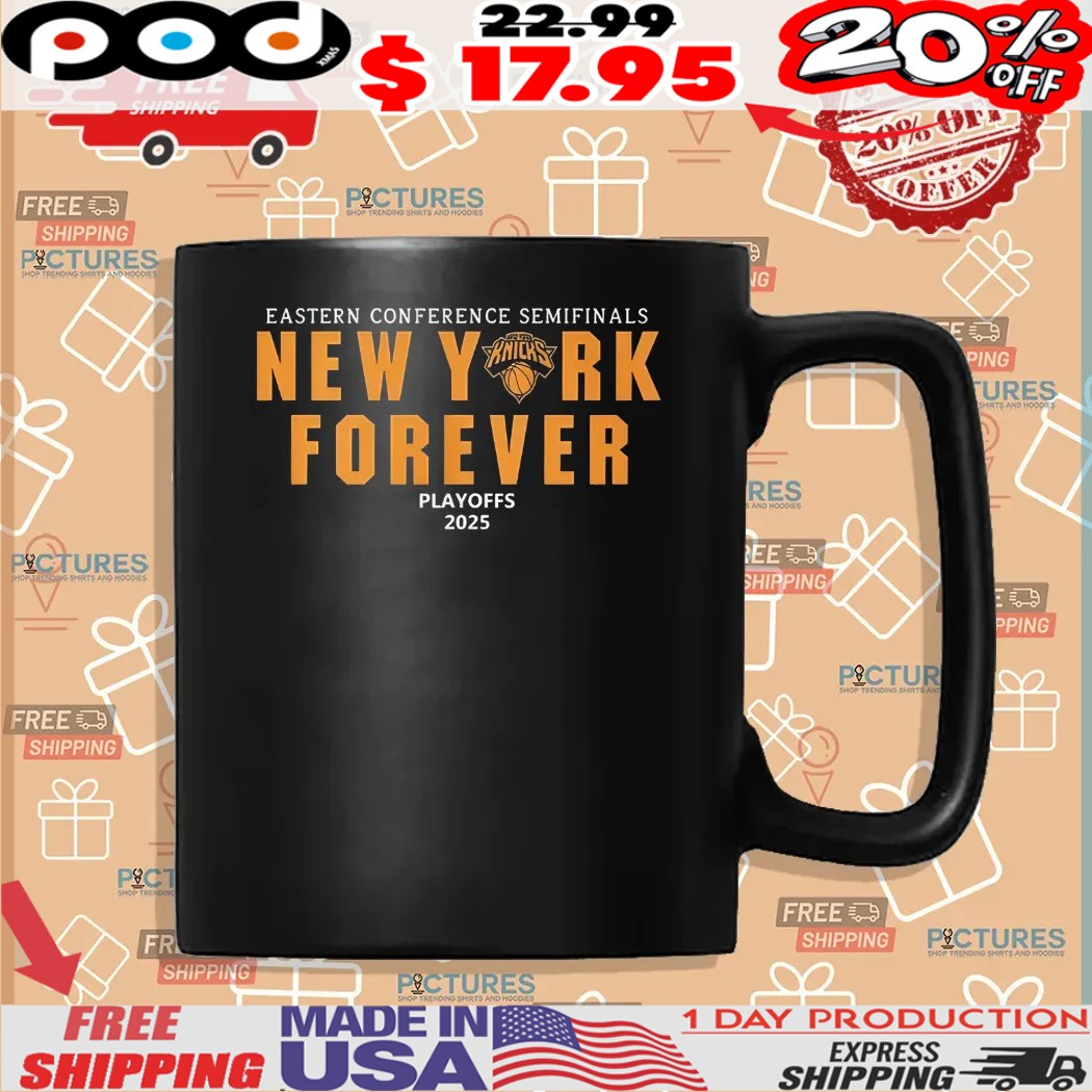 New York Knicks Forever Eastern Conference Semifinals Playoffs 2025 Shirt