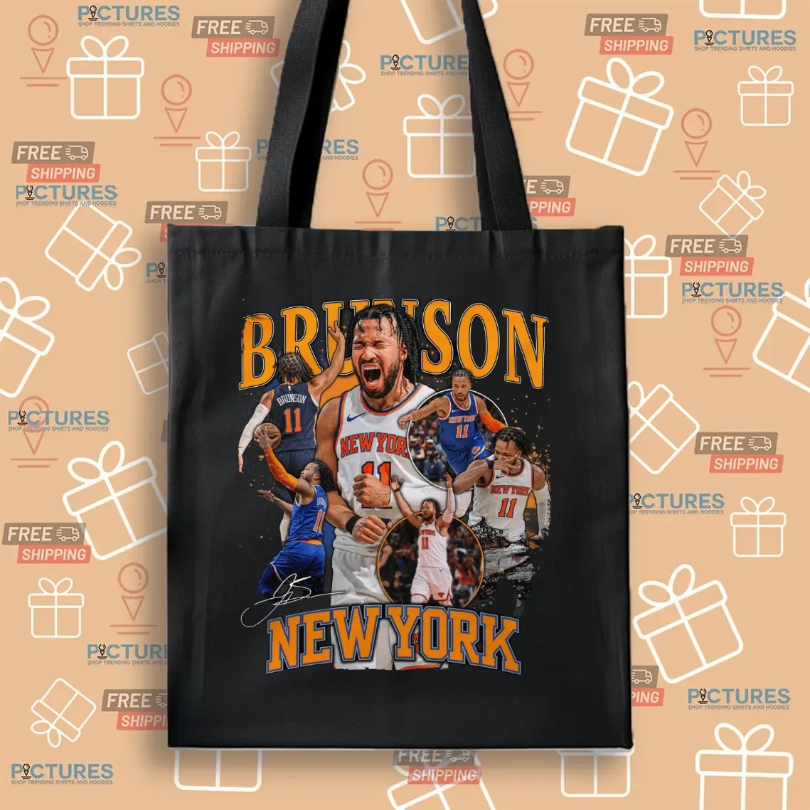 New York Knicks Jalen Brunson Crossroads Vintage Bootleg T Shirt