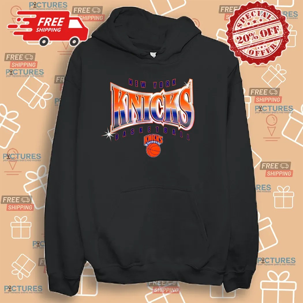 New York Knicks Mitchell Ness Worldwide Collection Glow Up T Shirt