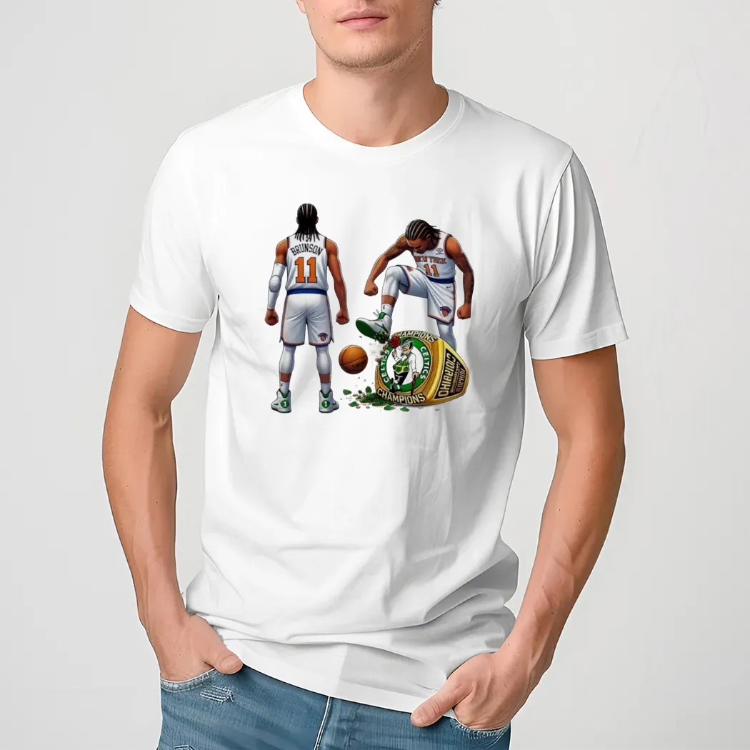 New York Knicks Trample Boston Celtics NBA Playoffs 2025 T Shirt