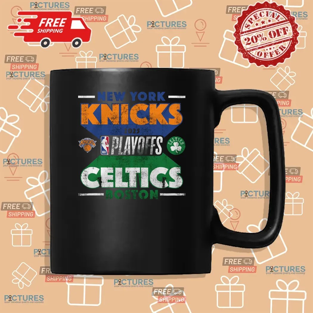 New York Knicks Vs Boston Celtics 2025 NBA Playoffs Final T Shirt