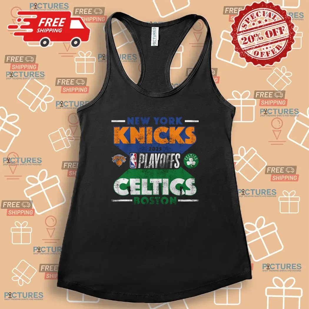 New York Knicks Vs Boston Celtics 2025 NBA Playoffs Final T Shirt