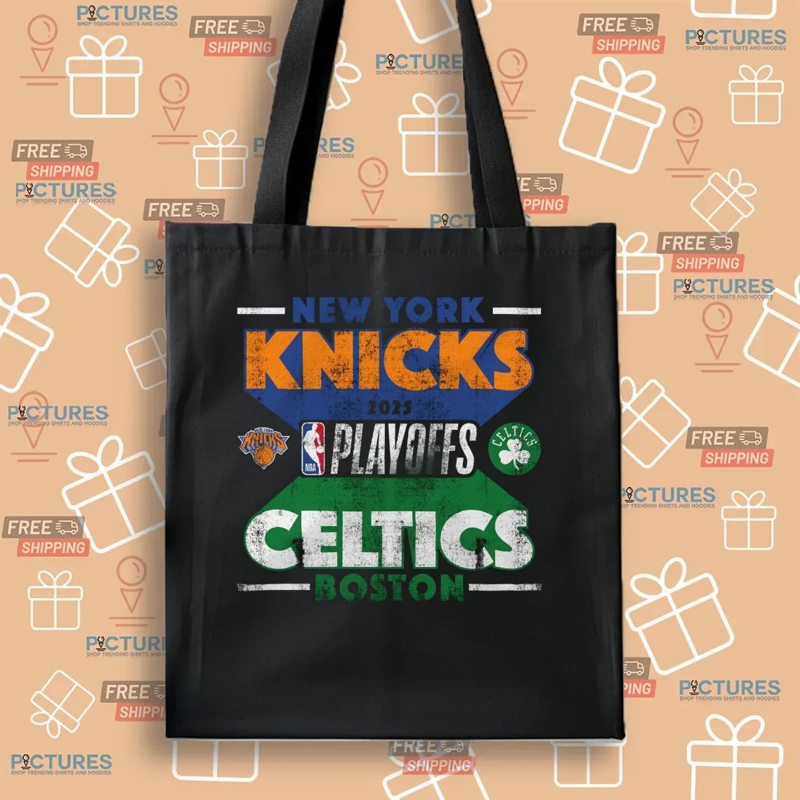 New York Knicks Vs Boston Celtics 2025 NBA Playoffs Final T Shirt