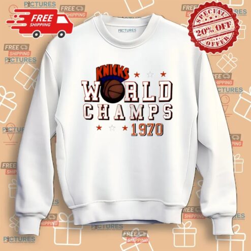 New York Knicks World Champs 1970 T Shirt