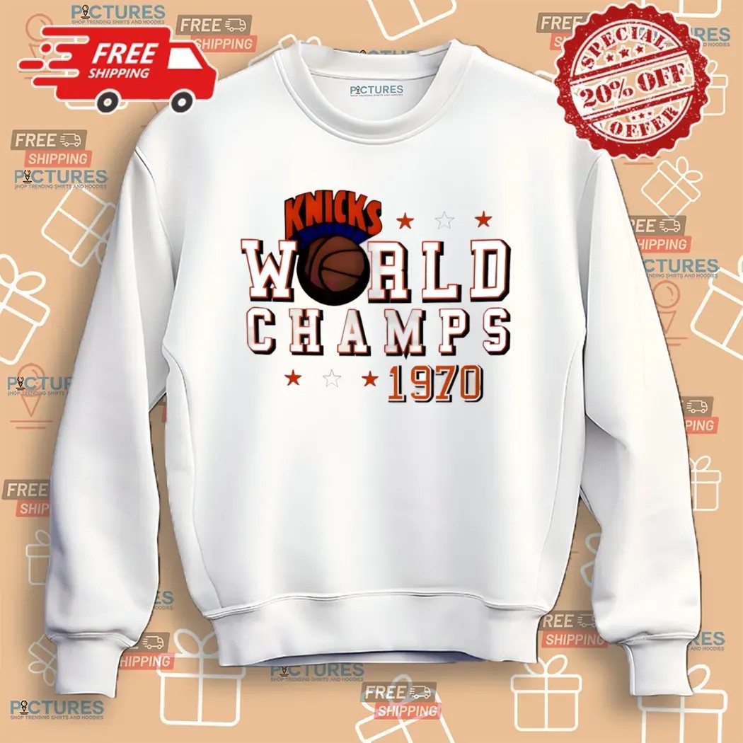 New York Knicks World Champs 1970 T Shirt