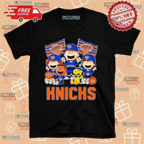 New York Knicks X Charlie Brown And Friends T Shirt
