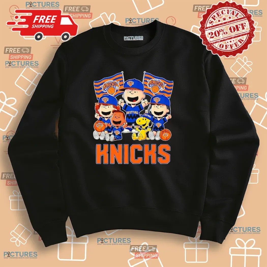 New York Knicks X Charlie Brown And Friends T Shirt