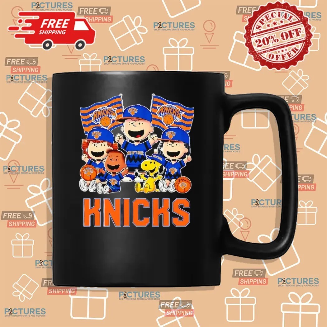 New York Knicks X Charlie Brown And Friends T Shirt