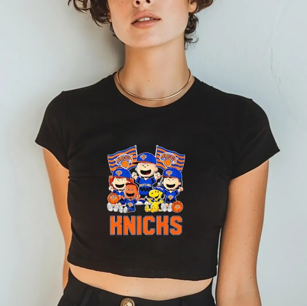 New York Knicks X Charlie Brown And Friends T Shirt